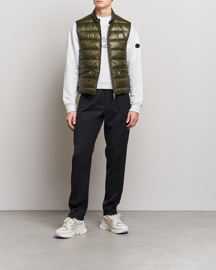 Herr | Västar | Moncler | Gui Down Vest Military Green