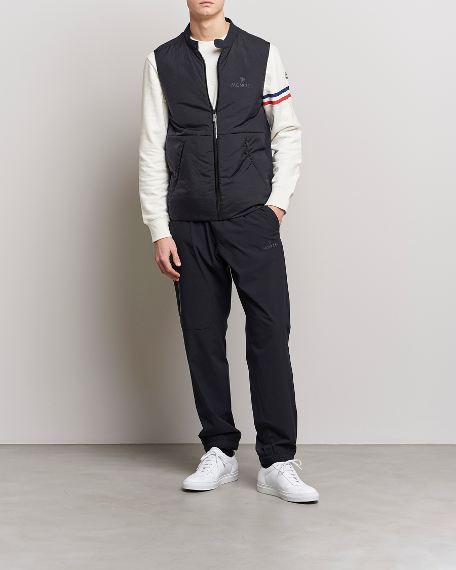 Herr | Byxor | Moncler | Drawstring Trousers Black