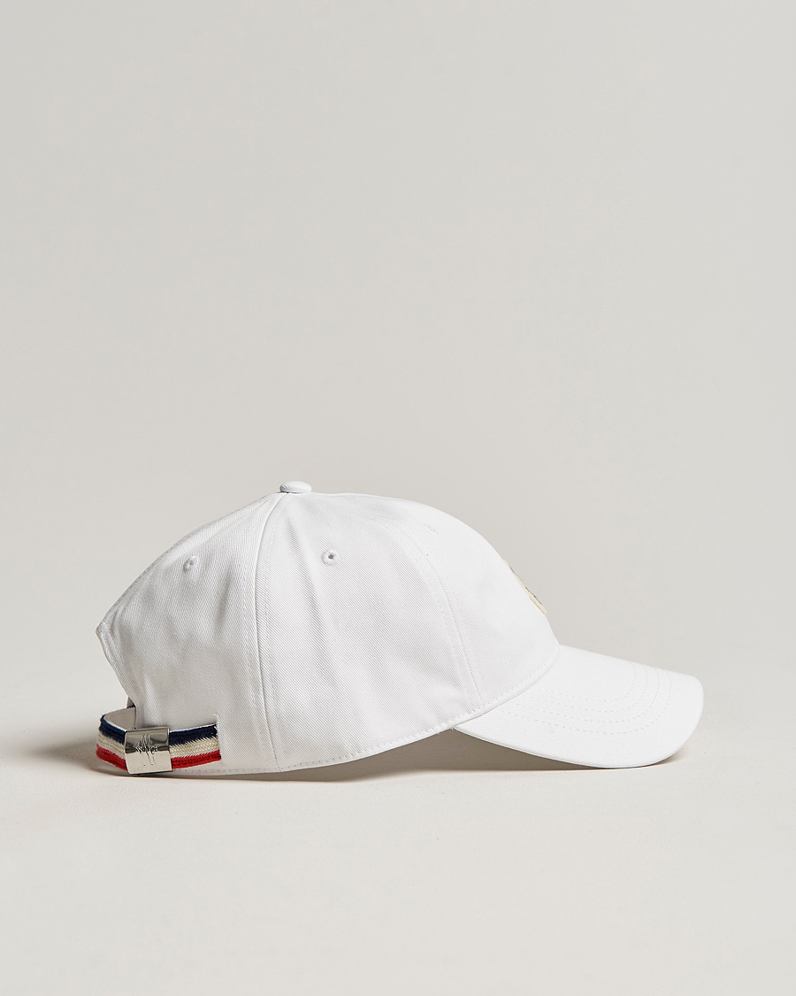 Herr | Moncler Baseball Cap White | Moncler | Baseball Cap White