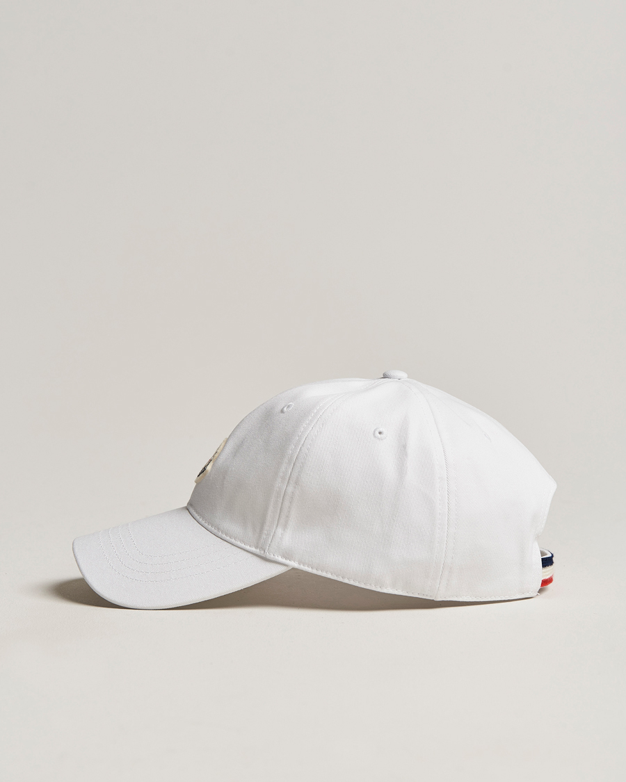 Herr | Moncler Baseball Cap White | Moncler | Baseball Cap White
