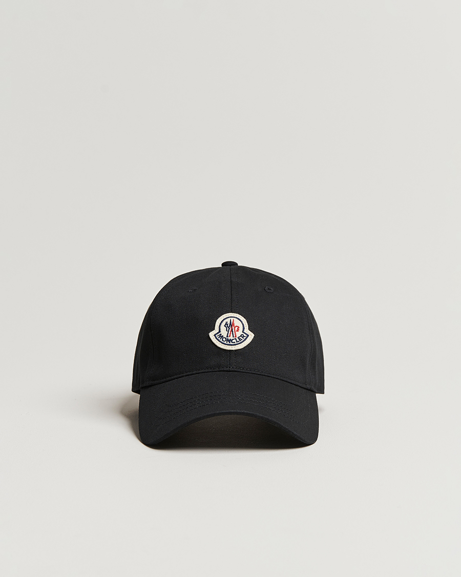 Herr | Moncler Baseball Cap Black | Moncler | Baseball Cap Black