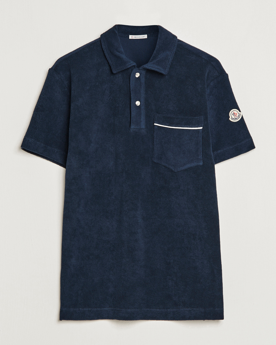 Herr | Pikéer | Moncler | Pocket Polo Navy