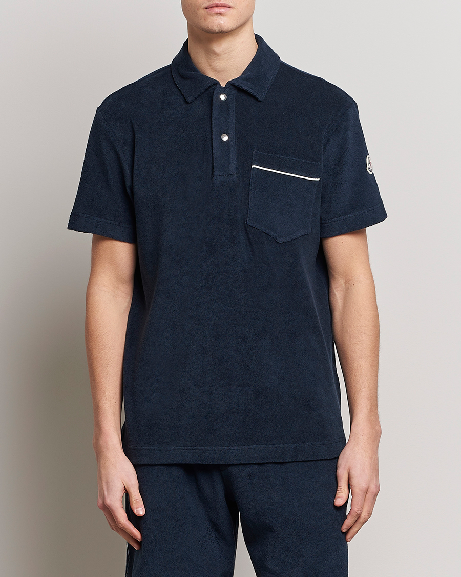 Herr | Pikéer | Moncler | Pocket Polo Navy
