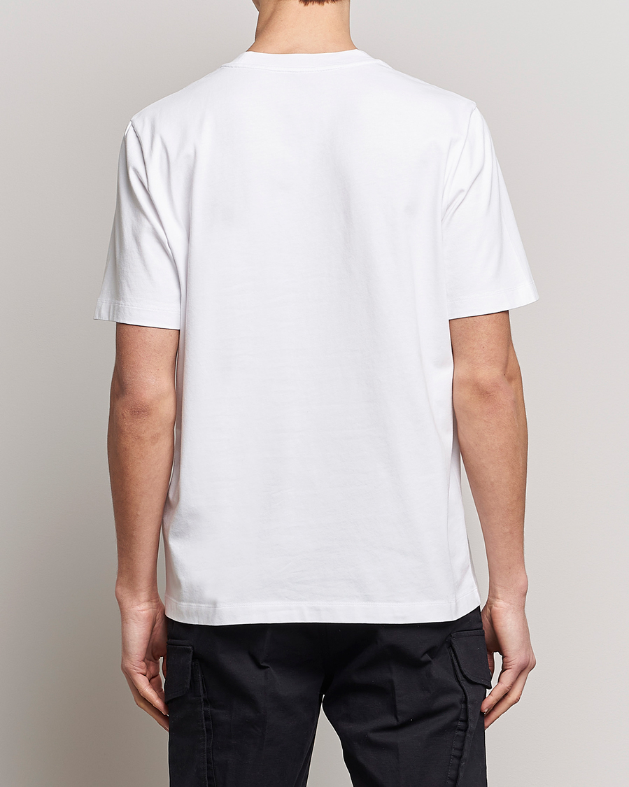 Herr | T-Shirts | Moncler | Camouflage Lettering T-Shirt White
