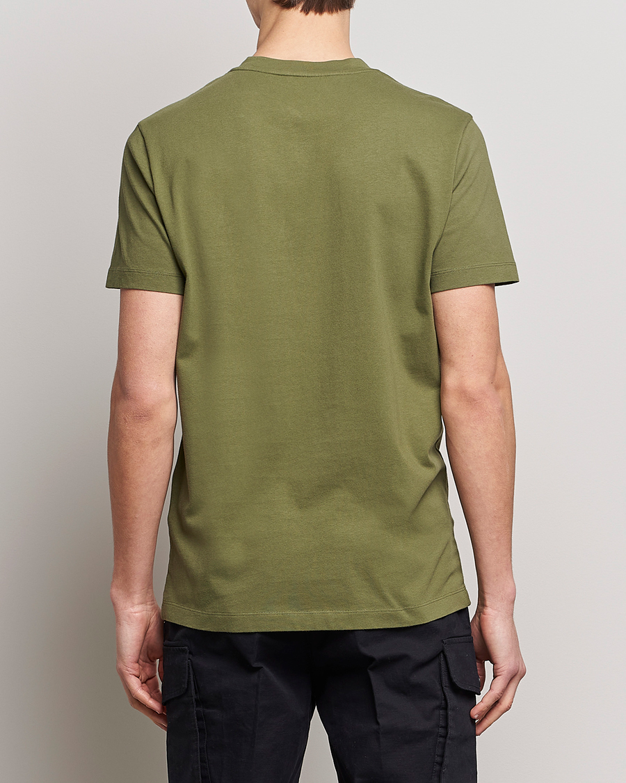 Herr | T-Shirts | Moncler | Lettering T-Shirt Military Green