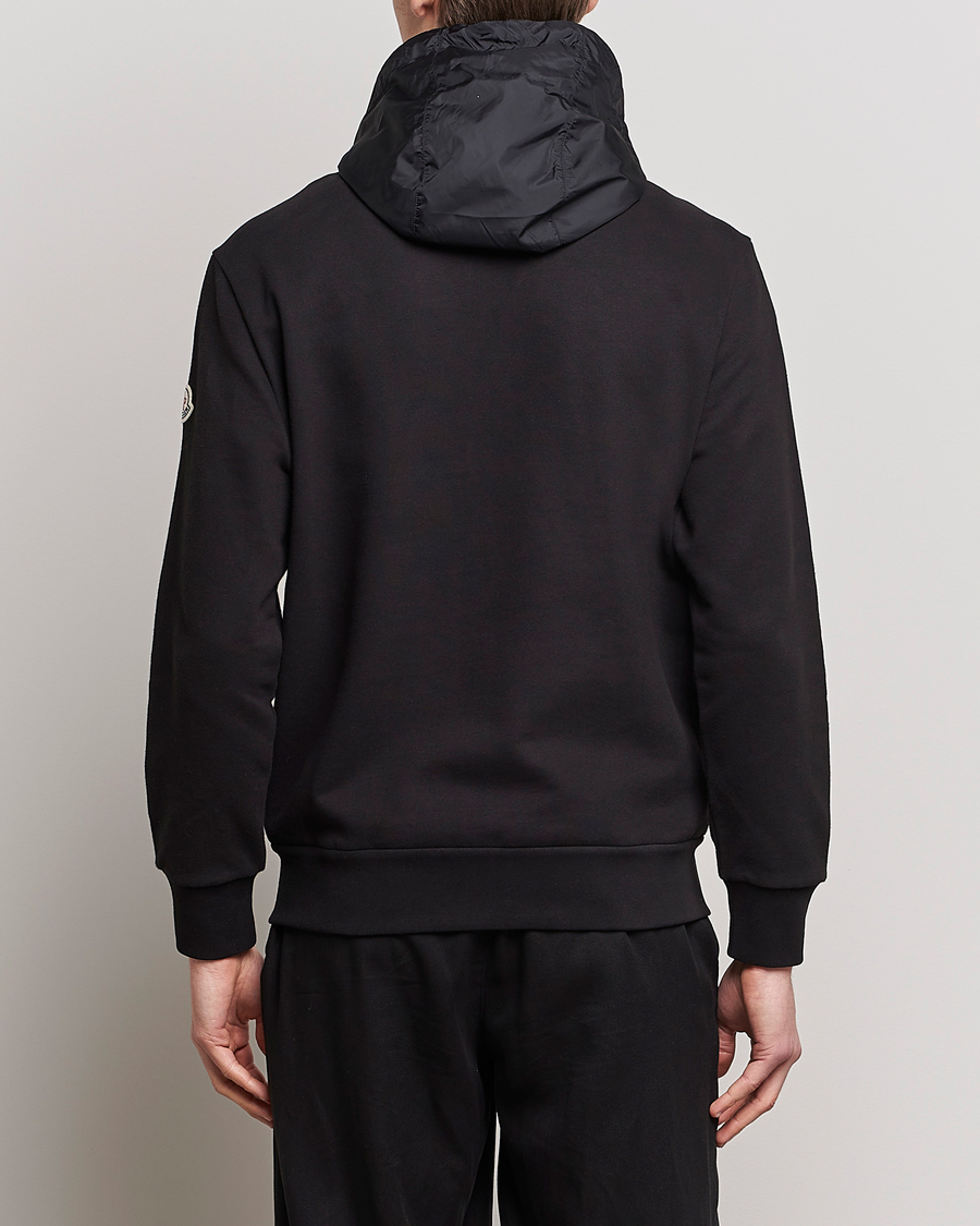 Herr | Tröjor | Moncler | Hooded Zip Cardigan Black