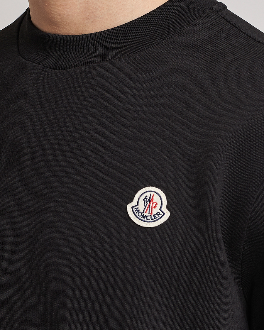 Herr | Tröjor | Moncler | Logo Patch Sweatshirt Black