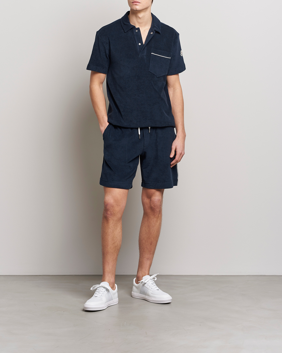 Herr | Shorts | Moncler | Sweat Shorts Navy