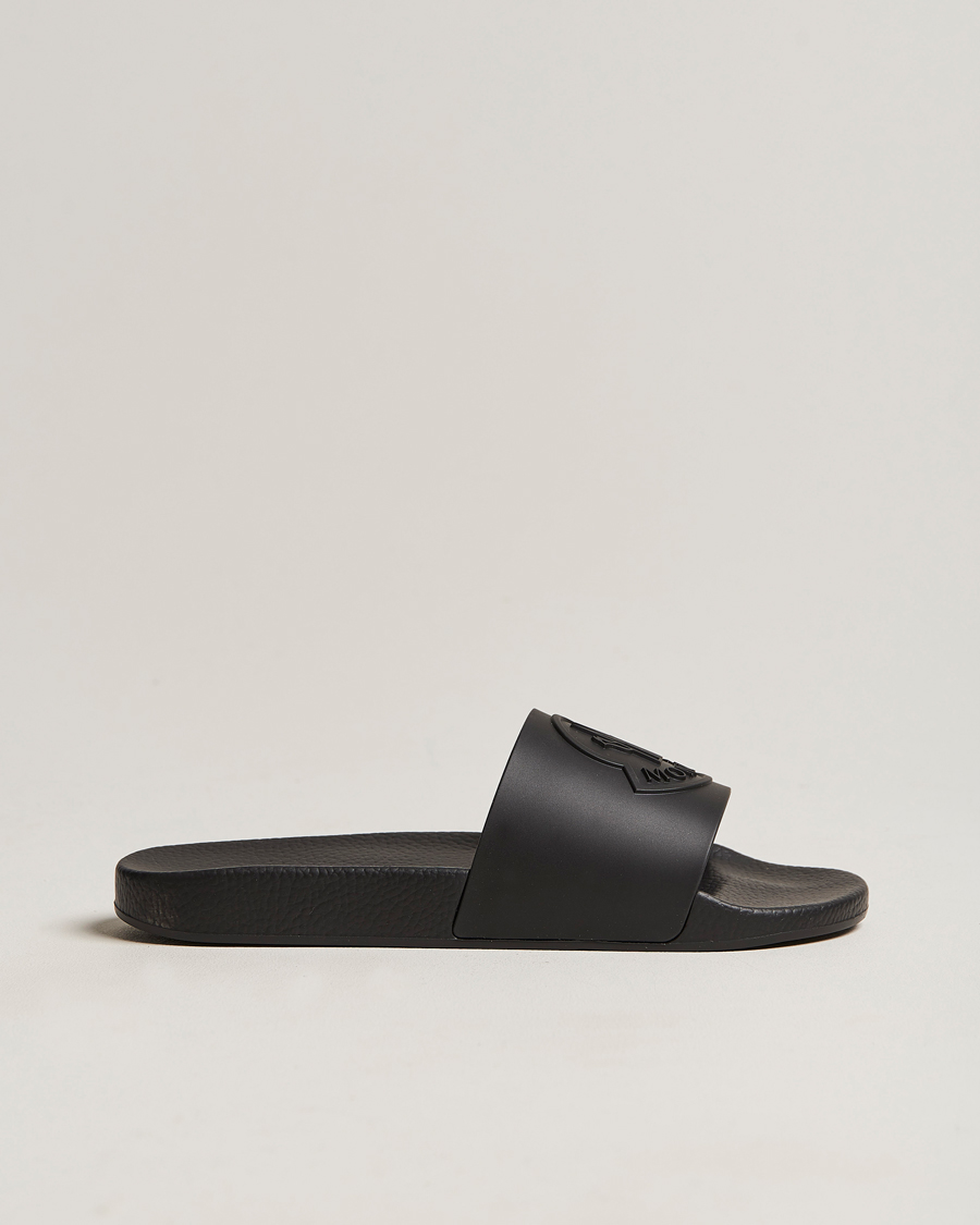 Herr | Moncler Basile Slides Black | Moncler | Basile Slides Black