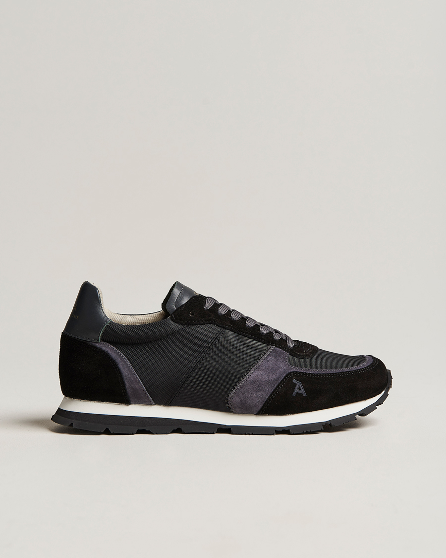 Herr | Zespà ZSP6 Pique Seaqual Running Sneaker Black/Grey | Zespà | ZSP6 Pique Seaqual Running Sneaker Black/Grey