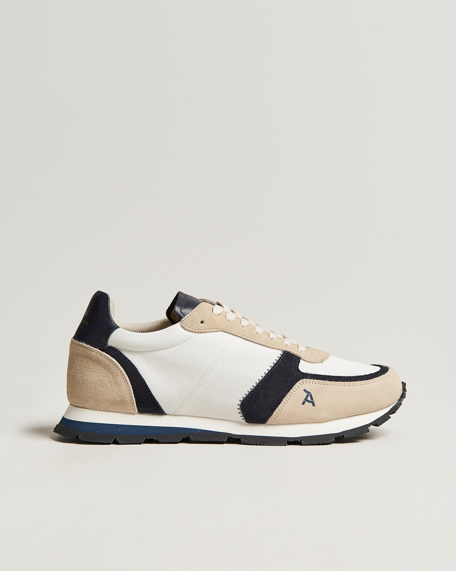 Herr | Zespà ZSP6 Pique Seaqual Running Sneaker Frost/Navy | Zespà | ZSP6 Pique Seaqual Running Sneaker Frost/Navy