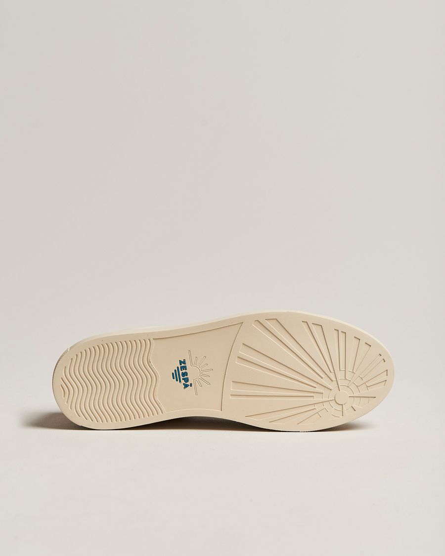 Herr | Zespà ZSP4 Nappa Leather Sneakers Off White/Pumpkin | Zespà | ZSP4 Nappa Leather Sneakers Off White/Pumpkin