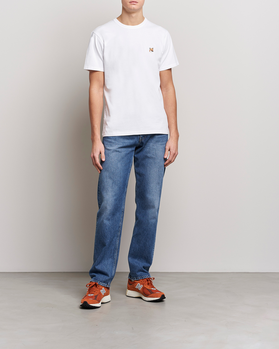 Herr | T-Shirts | Maison Kitsuné | Fox Head T-Shirt White