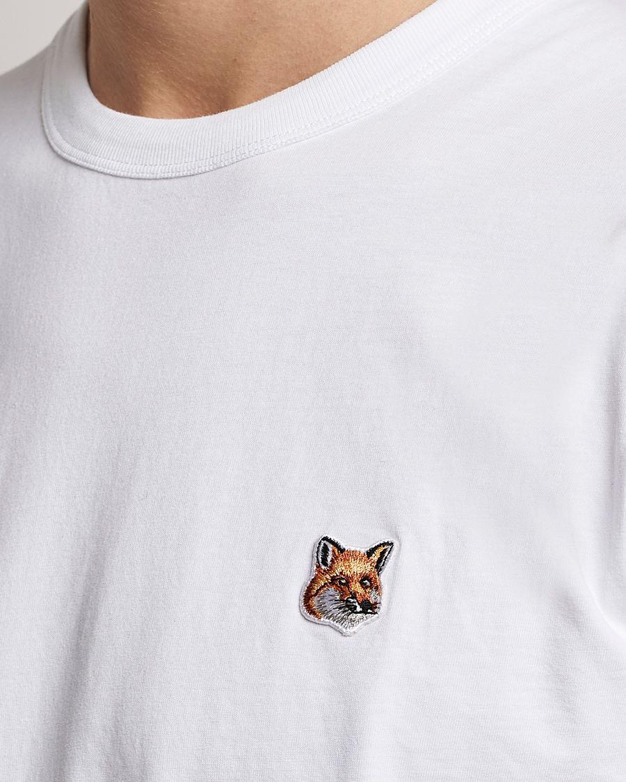 Herr | T-Shirts | Maison Kitsuné | Fox Head T-Shirt White