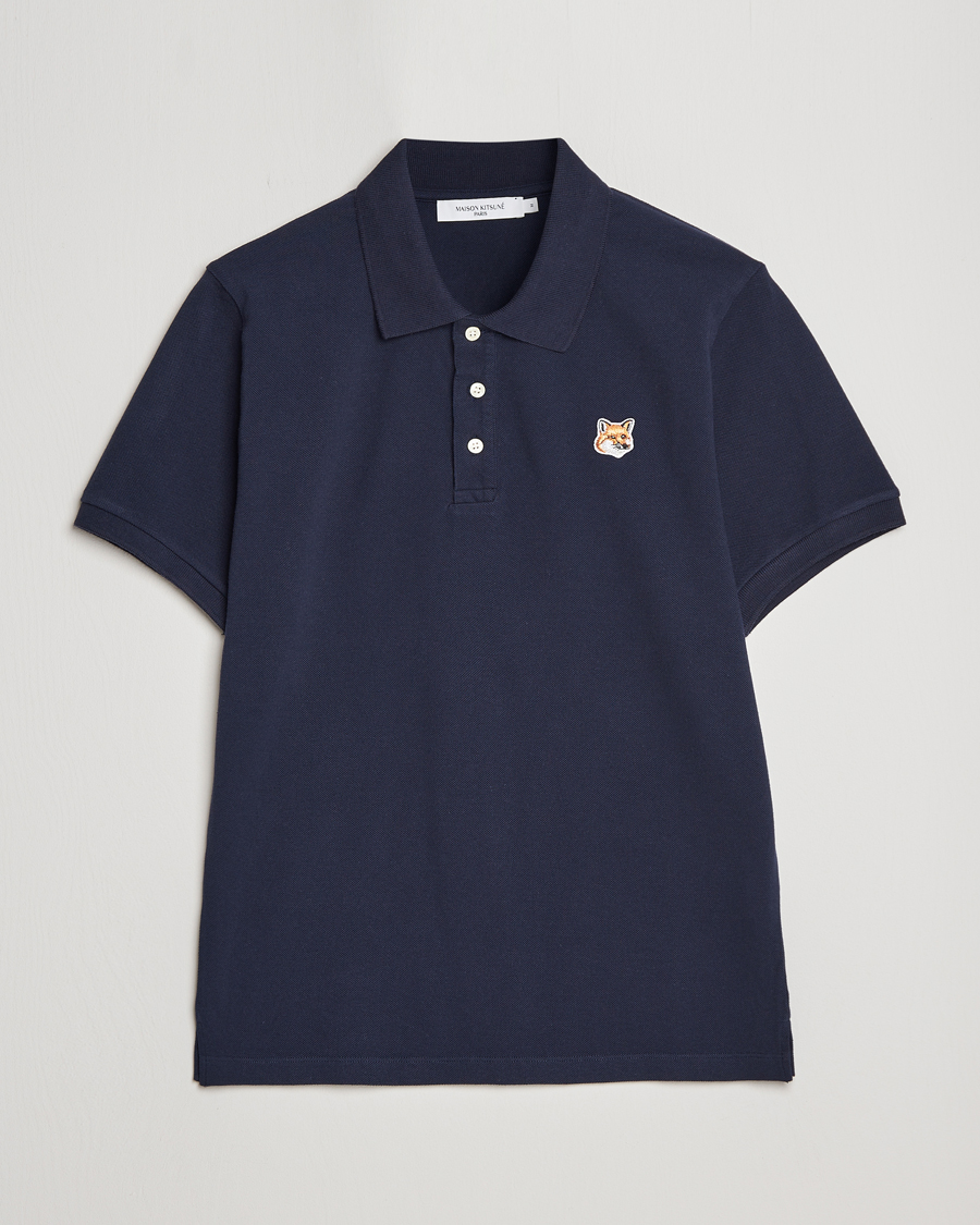Herr | Pikéer | Maison Kitsuné | Fox Head Polo Navy