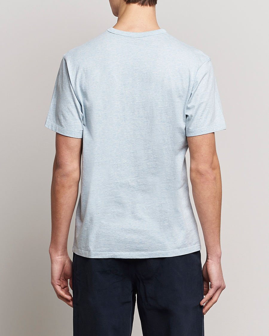 Herr | T-Shirts | Maison Kitsuné | Tricolor Fox Tee Blue Haze