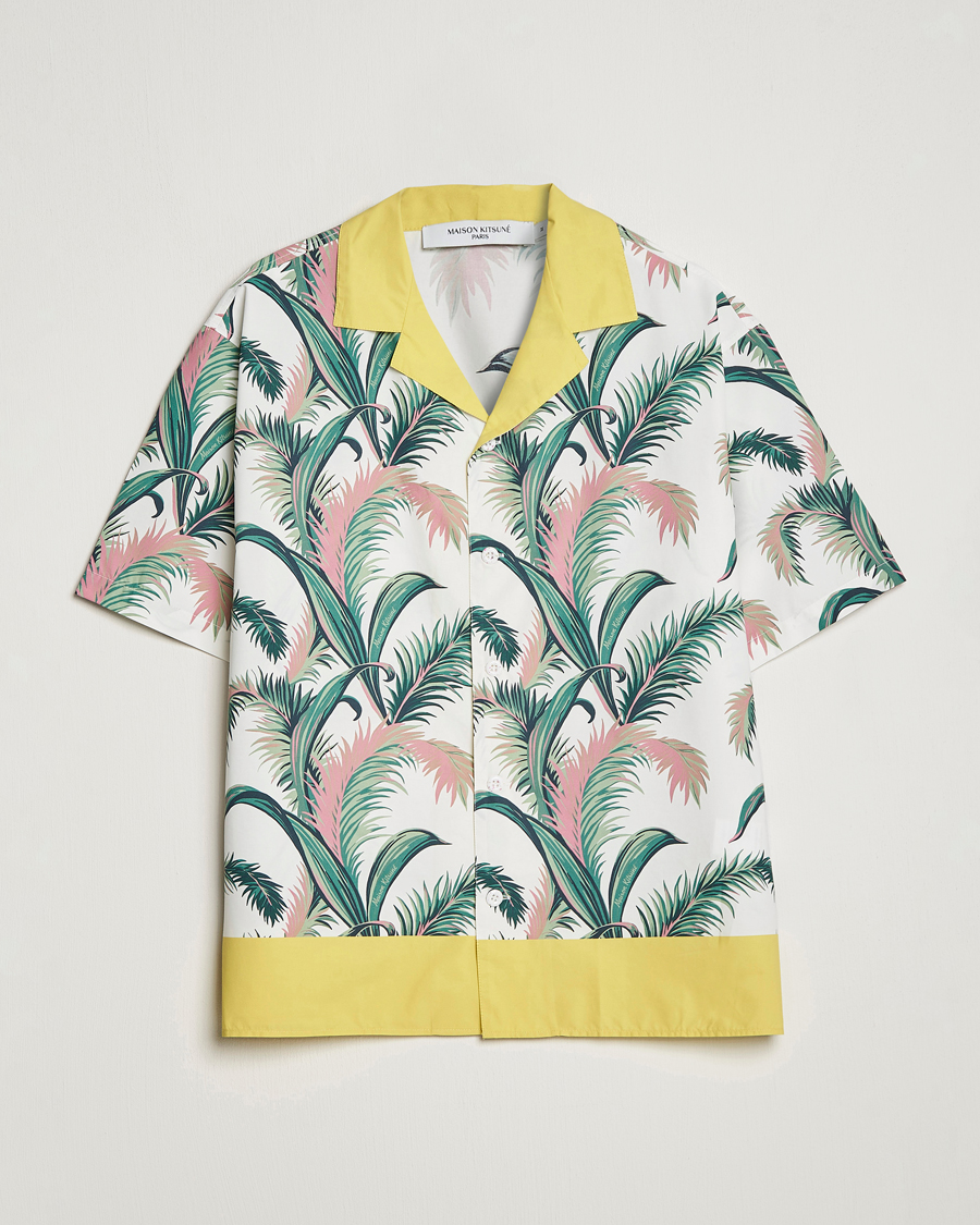Herr | Skjortor | Maison Kitsuné | Palm Front Resort Shirt Multicolor