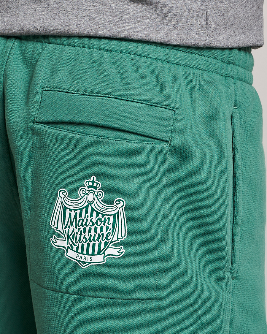Herr | Shorts | Maison Kitsuné | Crest Jog Shorts Tropical Green