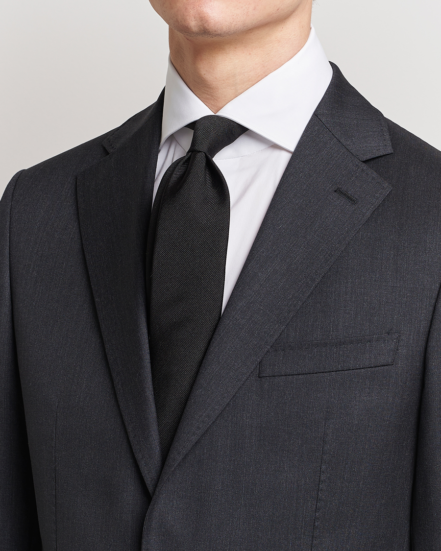 Herr | Accessoarer | BOSS BLACK | Silk 7,5 cm Tie Black