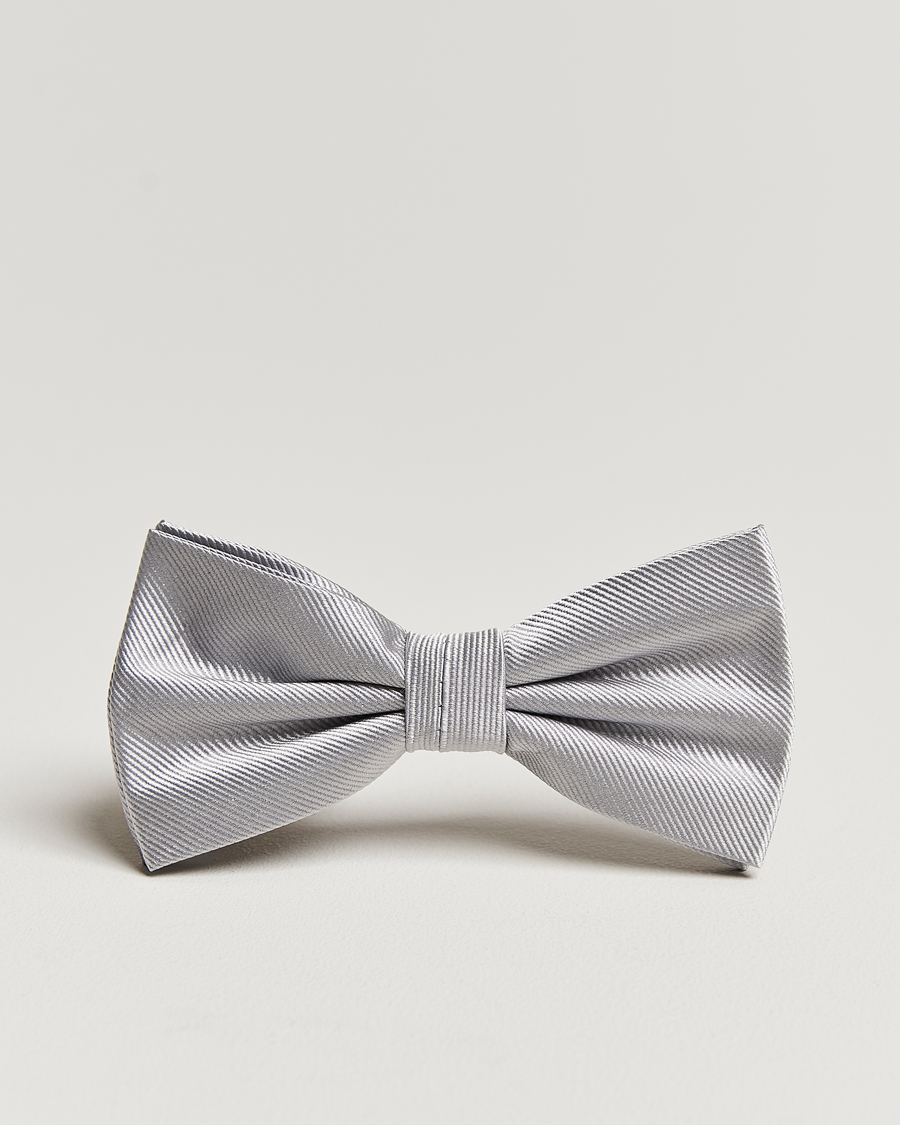 Herr | Amanda Christensen Pre Tie Silk Silver | Amanda Christensen | Pre Tie Silk Silver