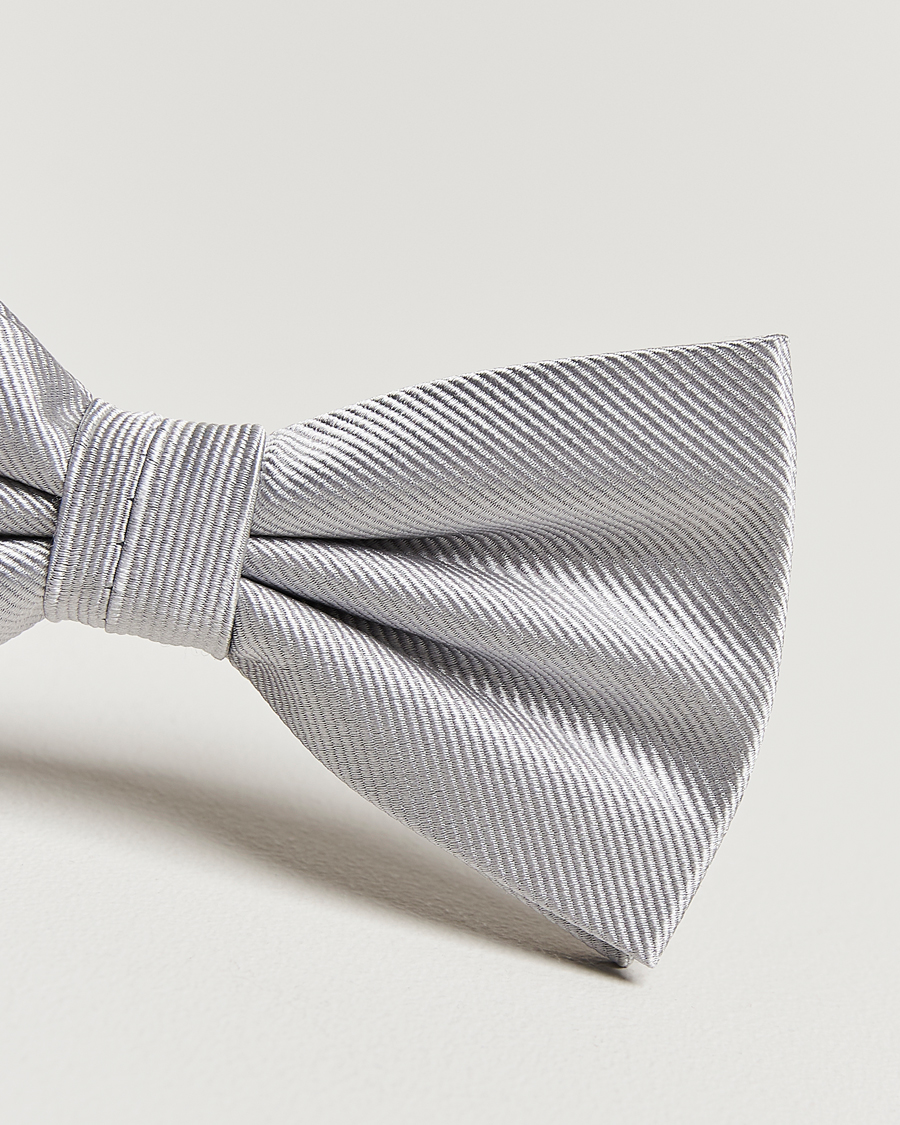Herr | Flugor | Amanda Christensen | Pre Tie Silk Silver