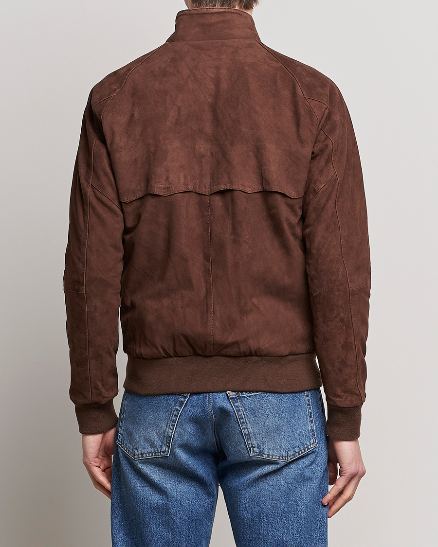 Herr | Jackor | Baracuta | G9 Suede Jacket Chocolate