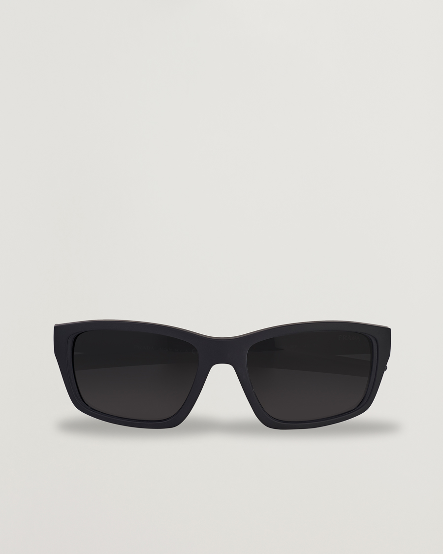 Herr | Prada Linea Rossa 0PS 04YS Sunglasses Matte Black | Prada Linea Rossa | 0PS 04YS Sunglasses Matte Black