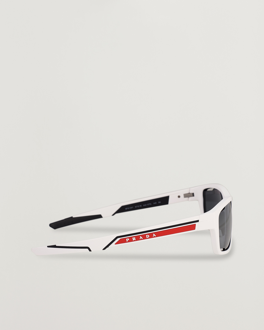 Herr | Prada Linea Rossa 0PS 04YS Sunglasses White | Prada Linea Rossa | 0PS 04YS Sunglasses White