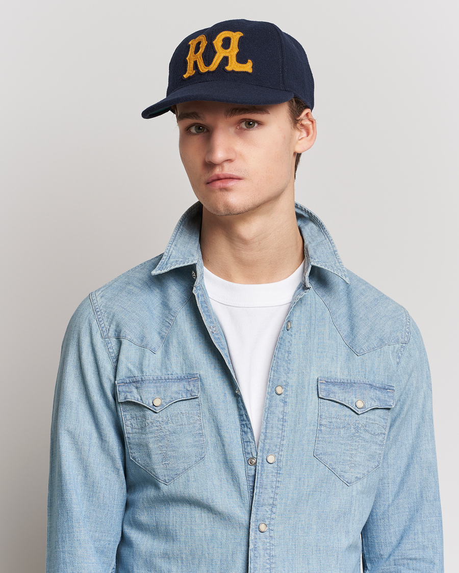 Herr | American Heritage | RRL | Wool Ball Cap Navy