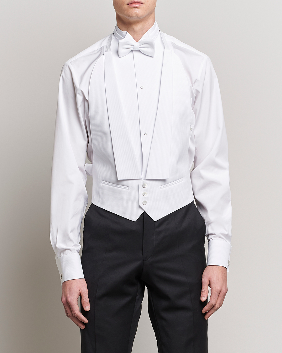 Herr | Skjortor | Stenströms | Evening Waistcoat White