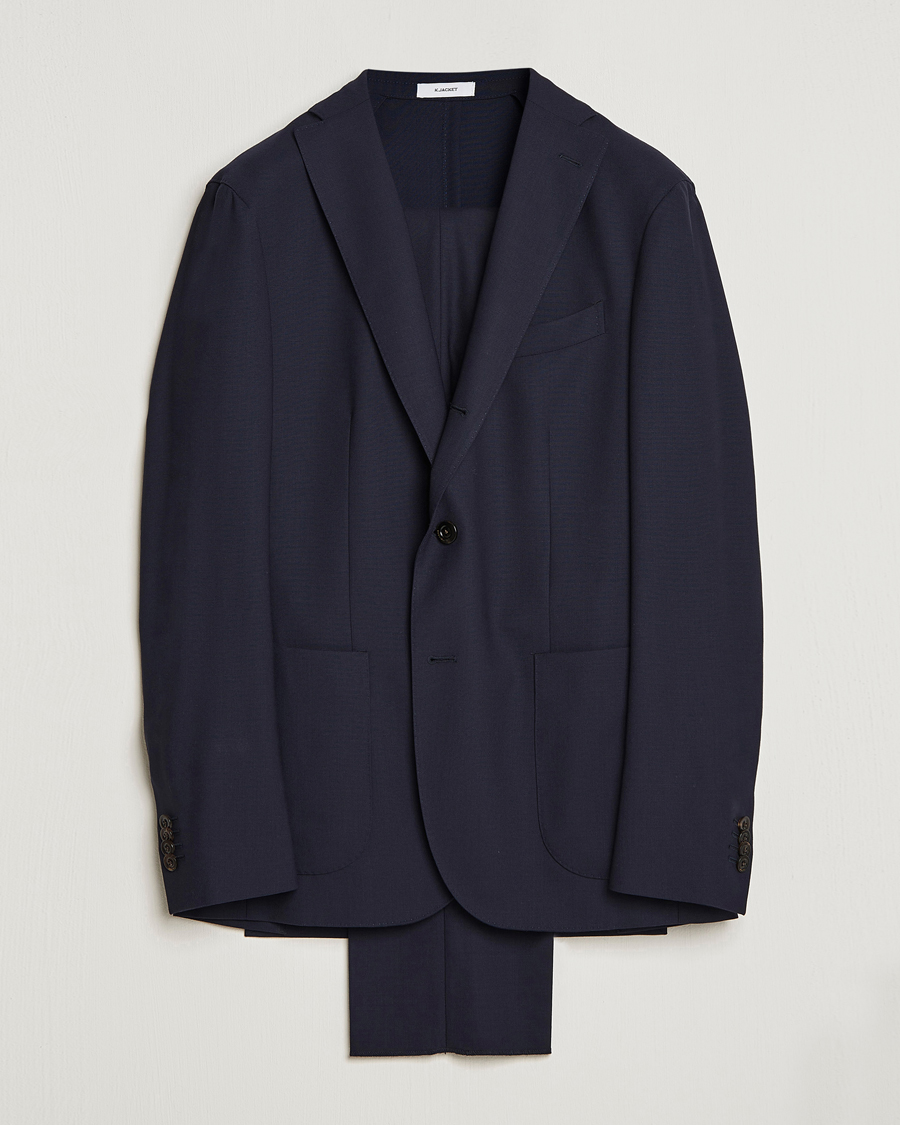 Herr | Kostymer | Boglioli | K Jacket Wool Suit Navy