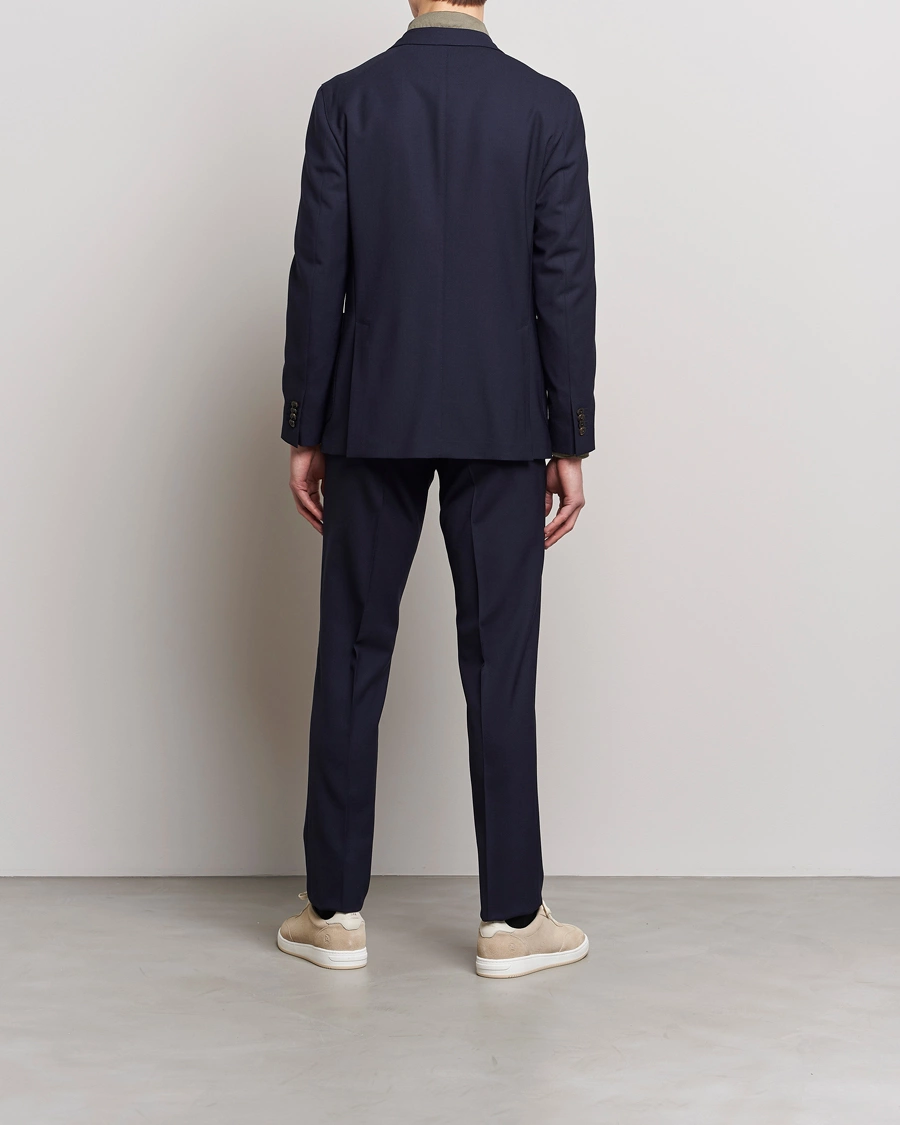 Herr | Italian Department | Boglioli | K Jacket Wool Suit Navy