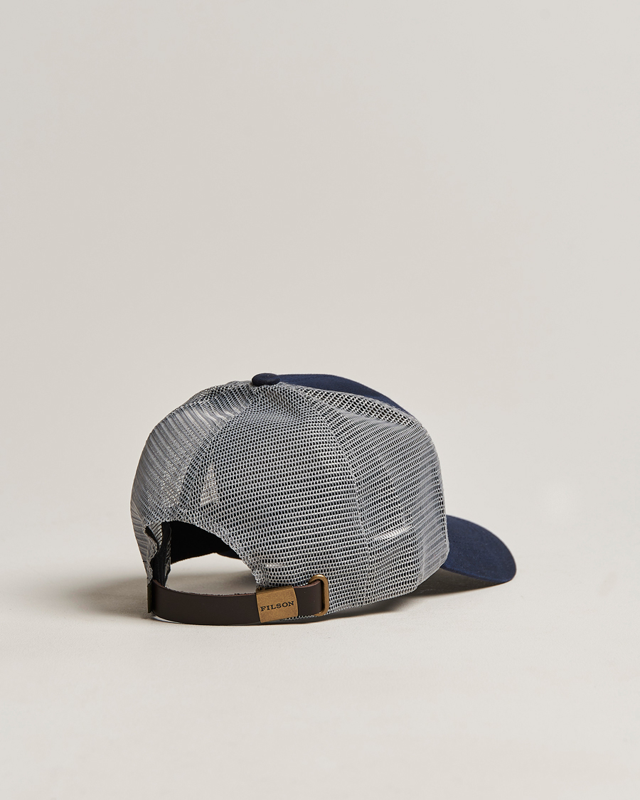 Herr | Filson Mesh Logger Cap Navy | Filson | Mesh Logger Cap Navy