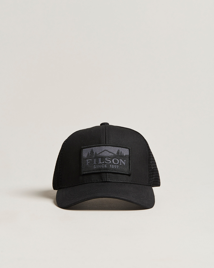 Herr | Hattar & kepsar | Filson | Logger Mesh Cap Black