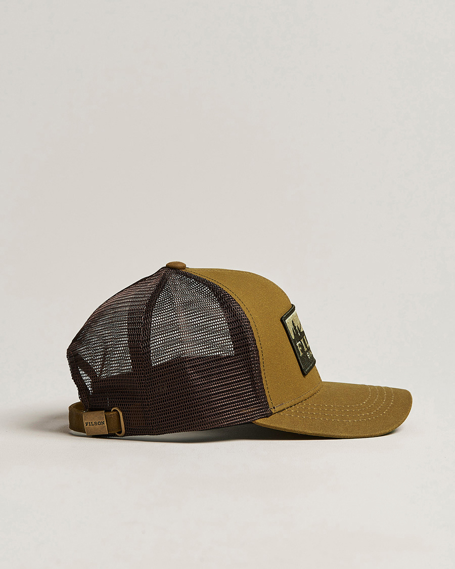 Herr | Hattar & kepsar | Filson | Logger Mesh Cap Dark Tan