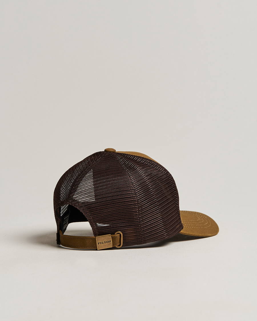 Herr | Hattar & kepsar | Filson | Logger Mesh Cap Dark Tan