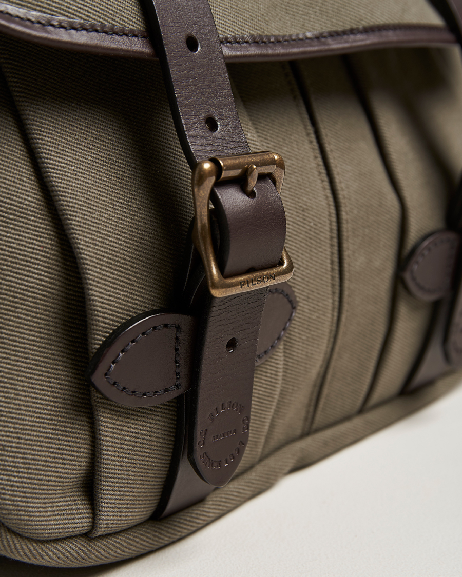 Herr | Filson Rugged Twill Medium Field Bag Otter Green | Filson | Rugged Twill Medium Field Bag Otter Green