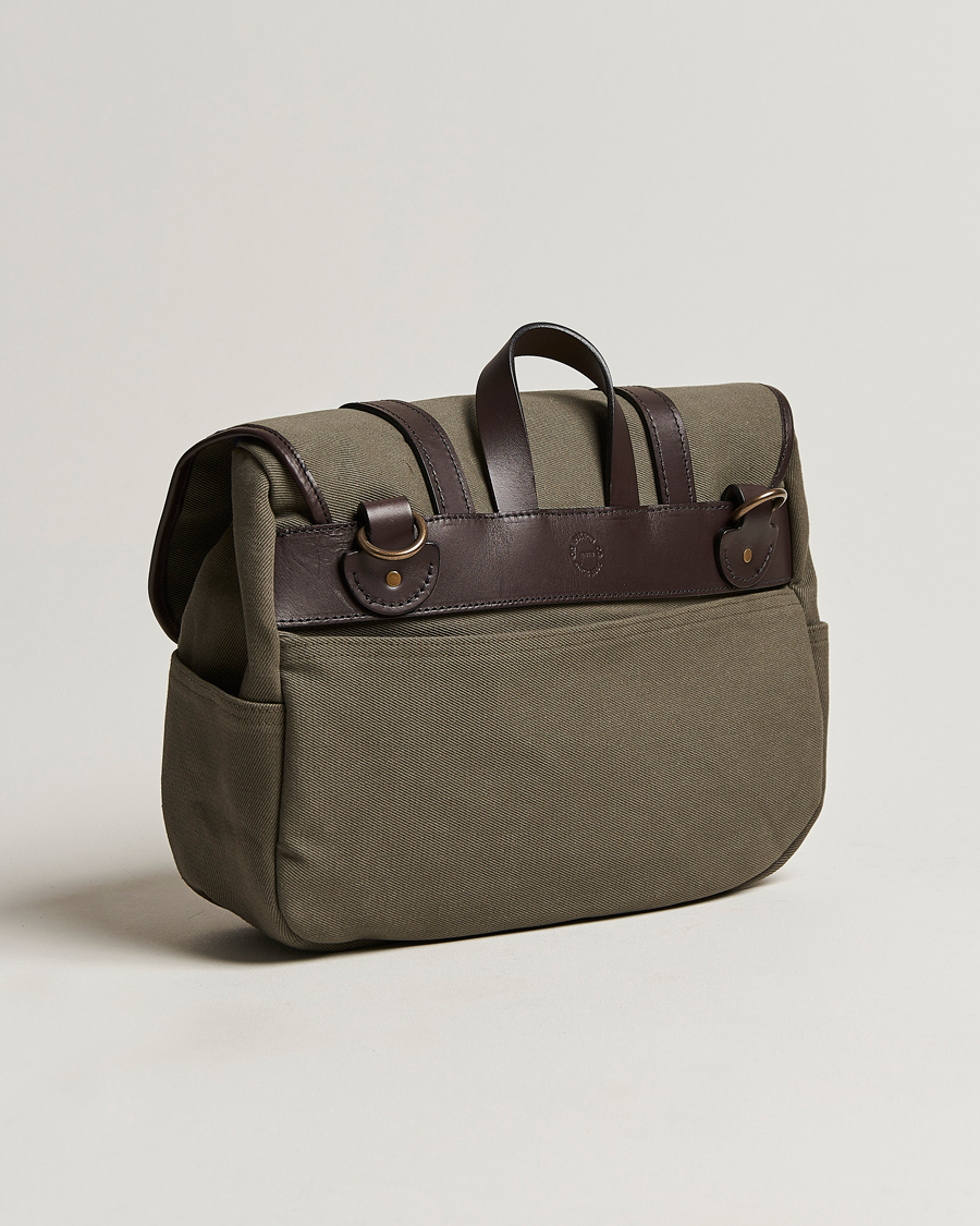 Herr | Filson Rugged Twill Medium Field Bag Otter Green | Filson | Rugged Twill Medium Field Bag Otter Green