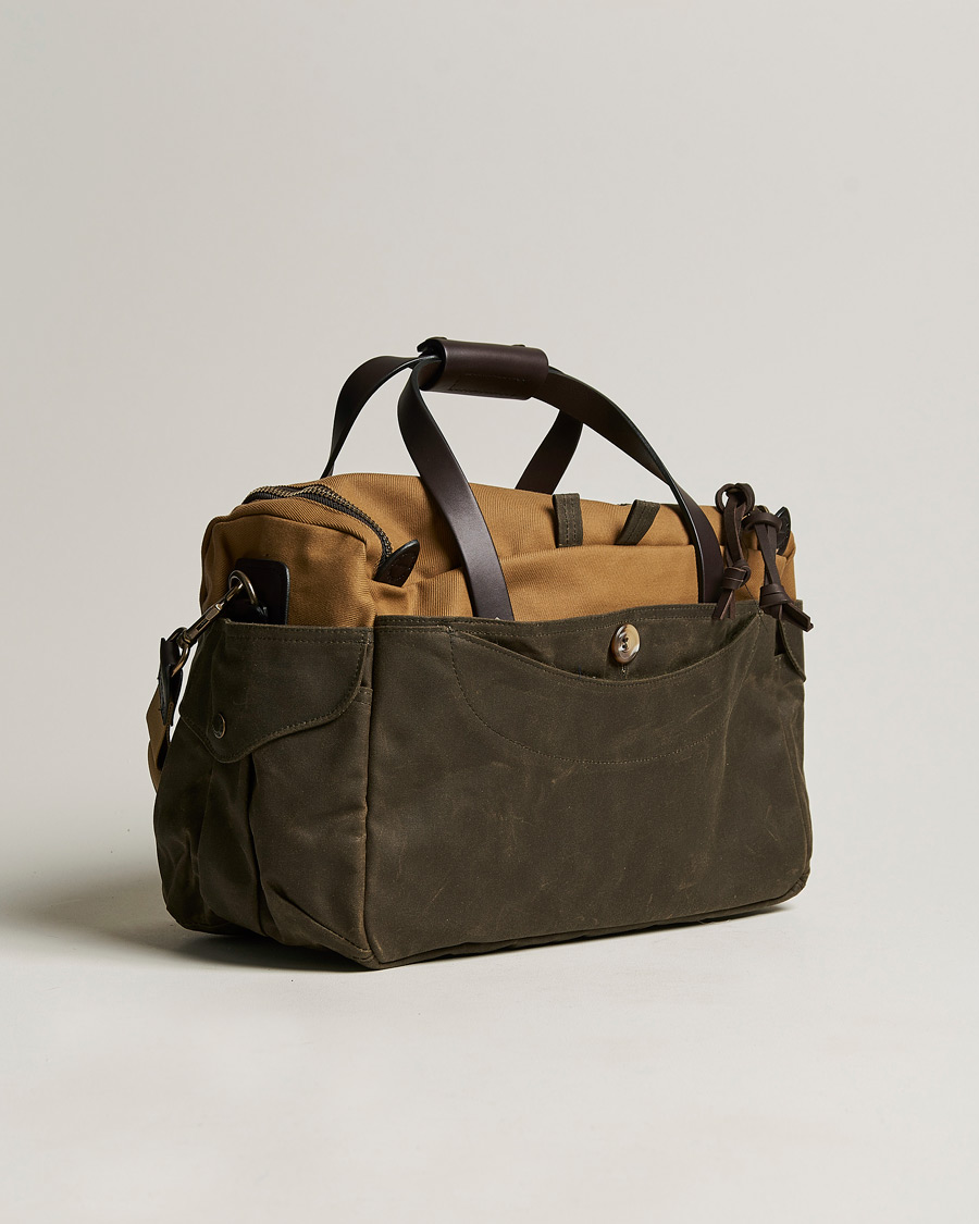 Herr | Weekendbags | Filson | Heritage Sportsman Bag Tan/Otter Green
