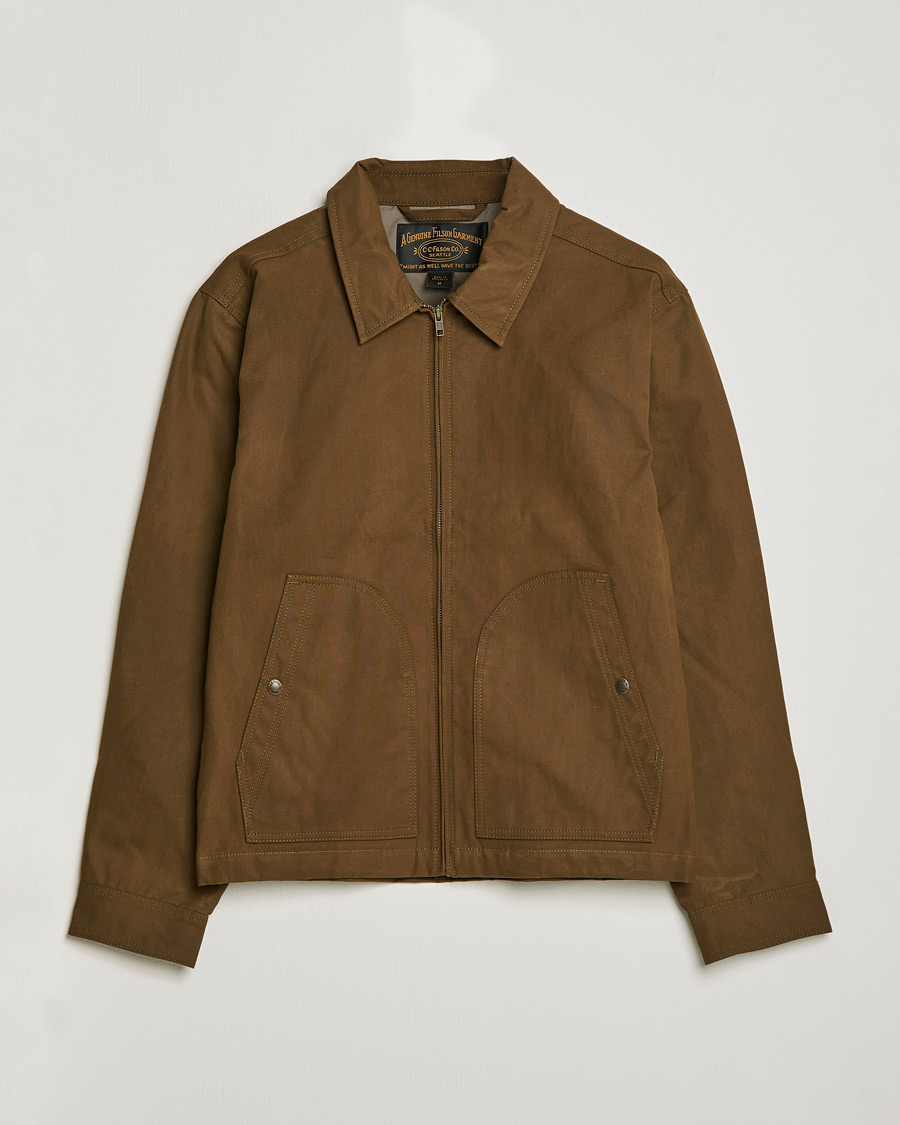 Herr | Jackor | Filson | Ranger Crewman Jacket Olive Drab