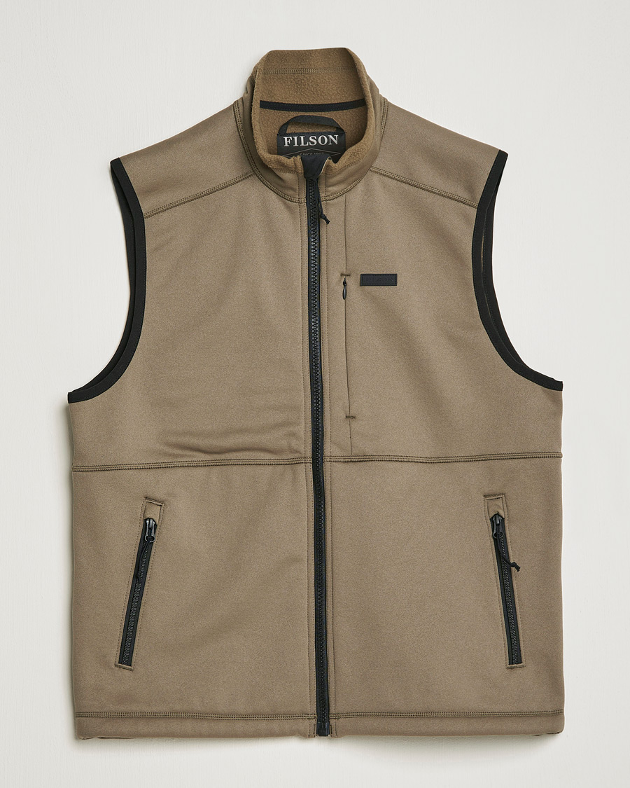 Herr | Västar | Filson | Granite Ridge Fleece Vest Field Olive