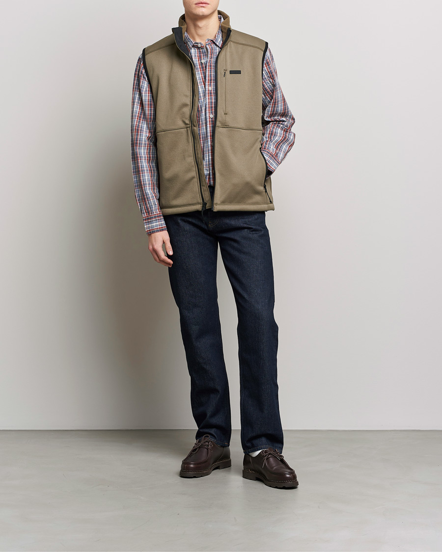 Herr | Västar | Filson | Granite Ridge Fleece Vest Field Olive