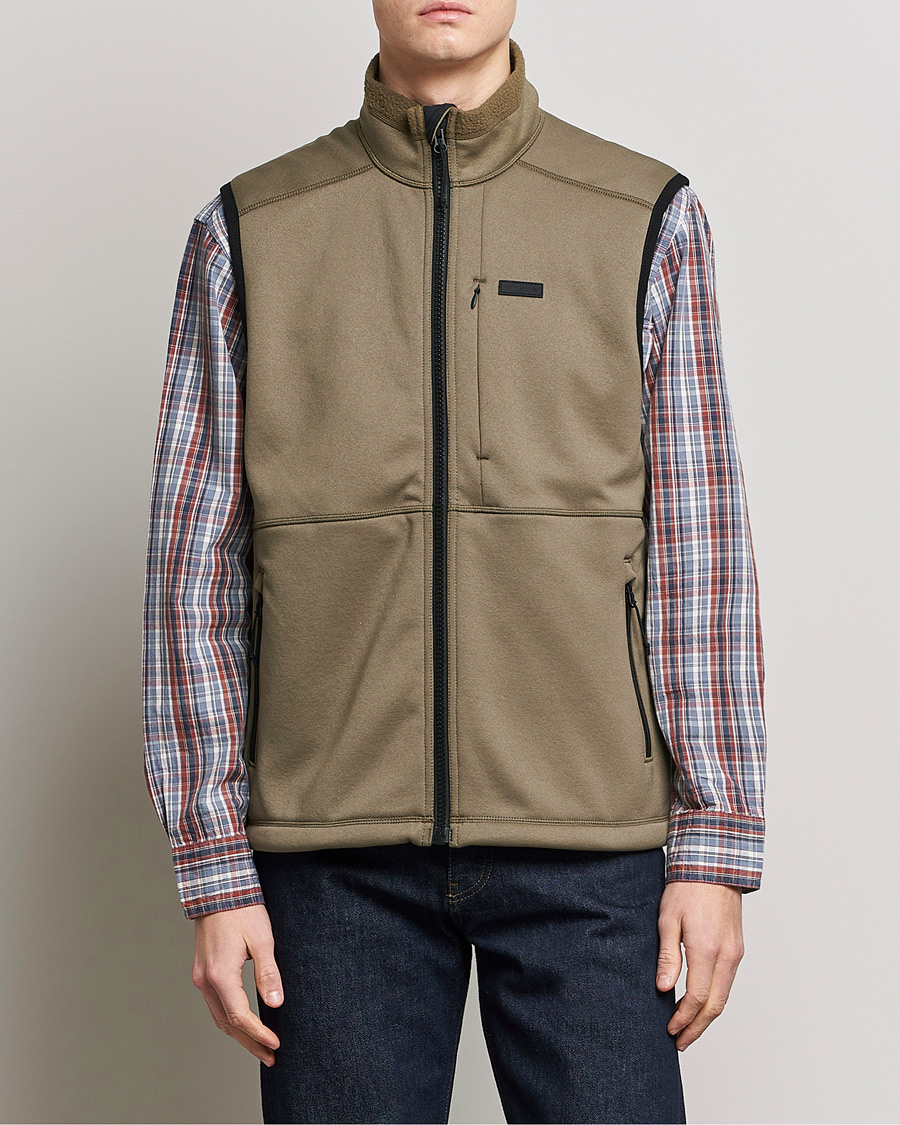 Herr | Västar | Filson | Granite Ridge Fleece Vest Field Olive