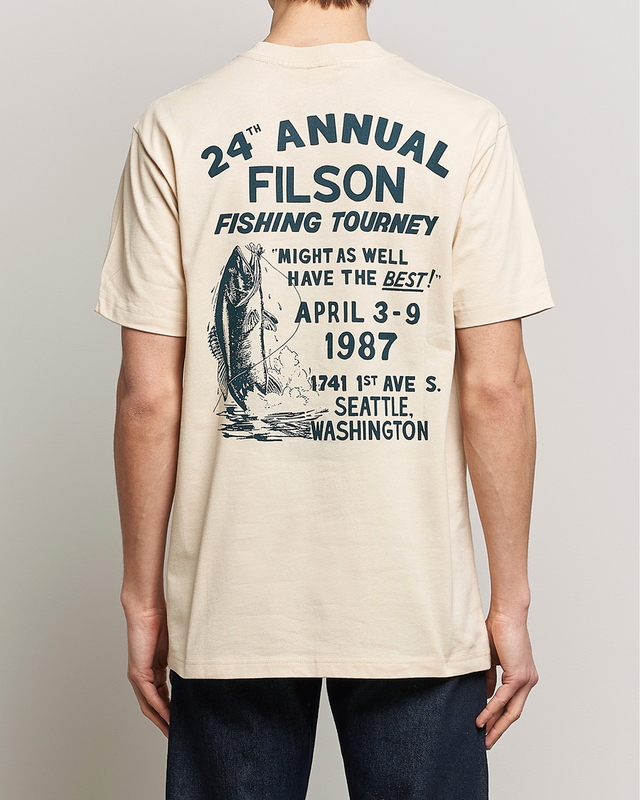 Herr | T-Shirts | Filson | Pioneer Graphic T-Shirt Stone