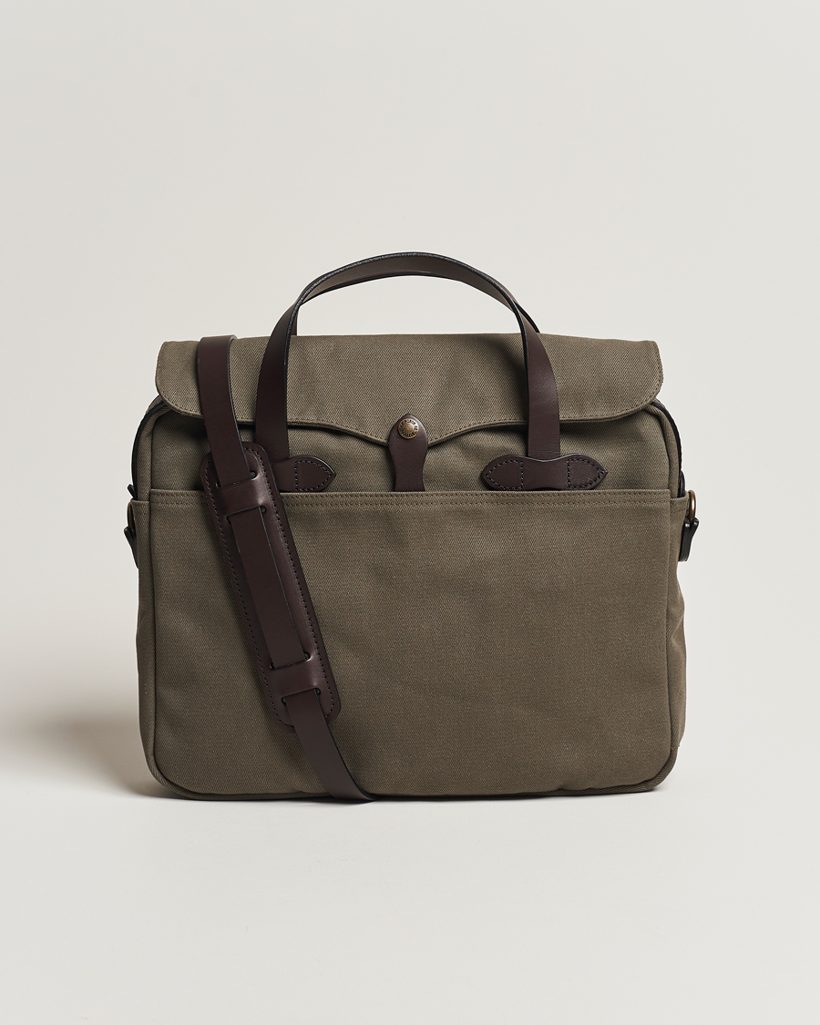 Herr | Väskor | Filson | Original Briefcase Otter Green