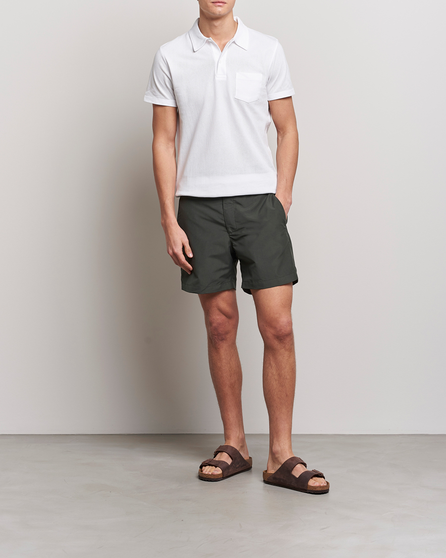 Herr | Badbyxor | The Resort Co | Tailored Swim Shorts Aloe Grey