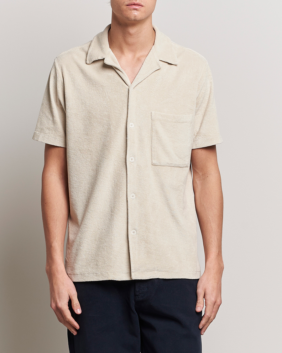 Herr | A Day's March | A Day's March | Yamu Short Sleeve Terry Shirt Desert