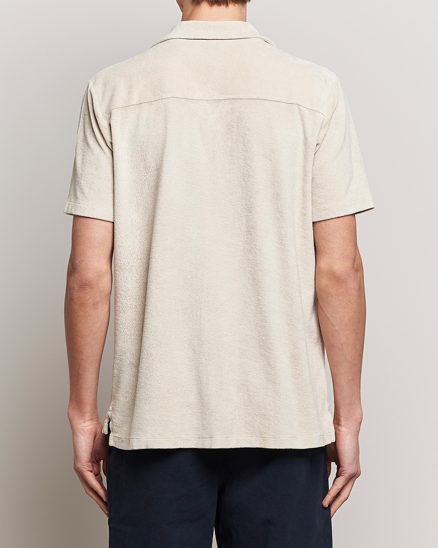 Herr | Skjortor | A Day's March | Yamu Short Sleeve Terry Shirt Desert