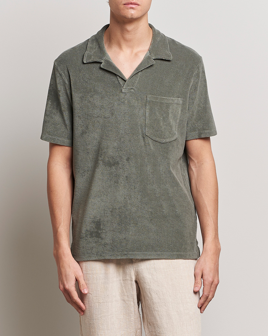 Herr | Terry | A Day's March | Terry Polo Dusty Green