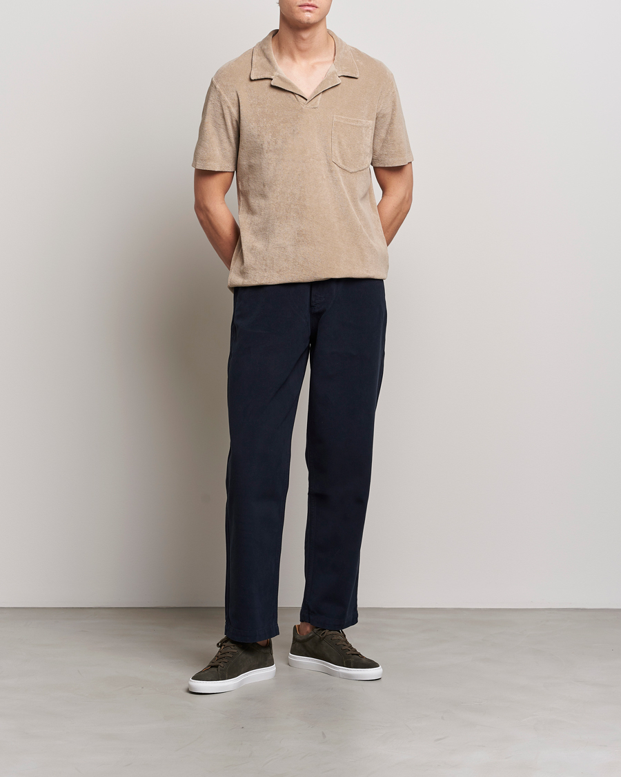 Herr | Pikéer | A Day's March | Terry Polo Khaki